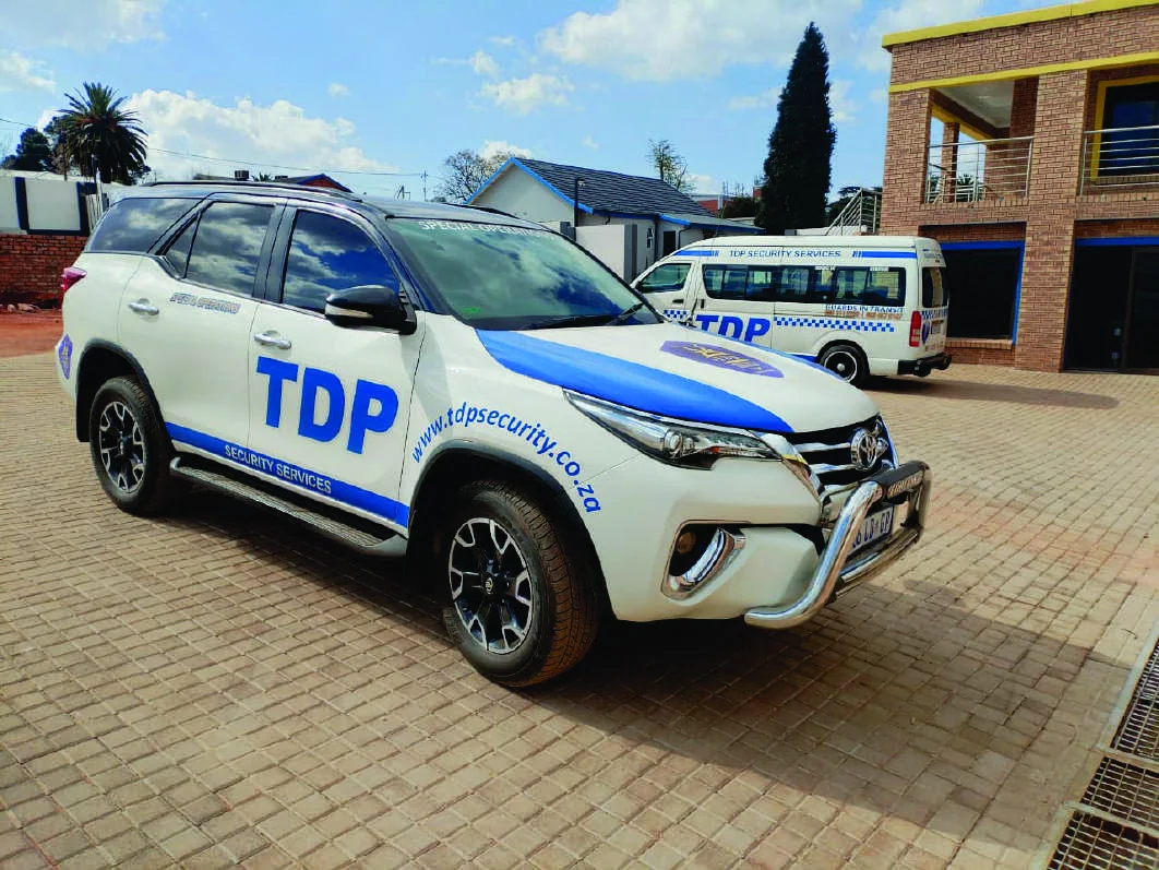 TDP armed response patrol vehicle