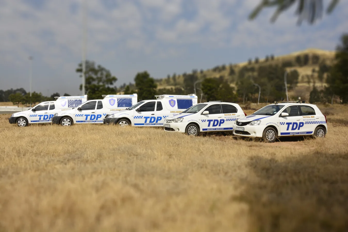 TDP Security response fleet lined up